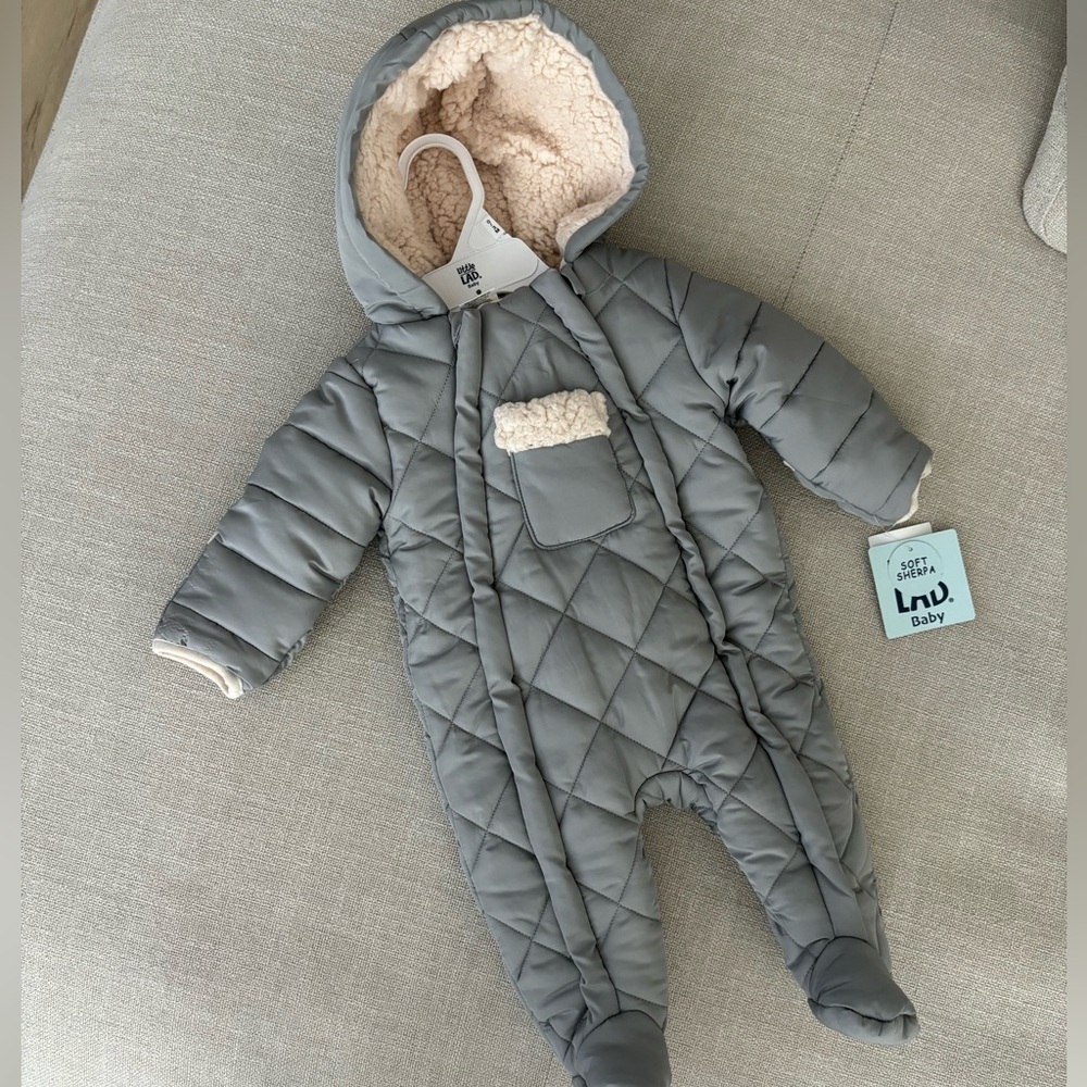 Little Lad Baby Snow Sherpa Outfit